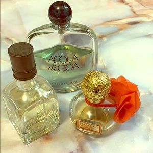 Acqua di gioia, Hollister so cal, coach poppy